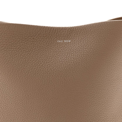 The Row Grained Calfskin Medium N/S Park Tote Dark Taupe 7 of 9