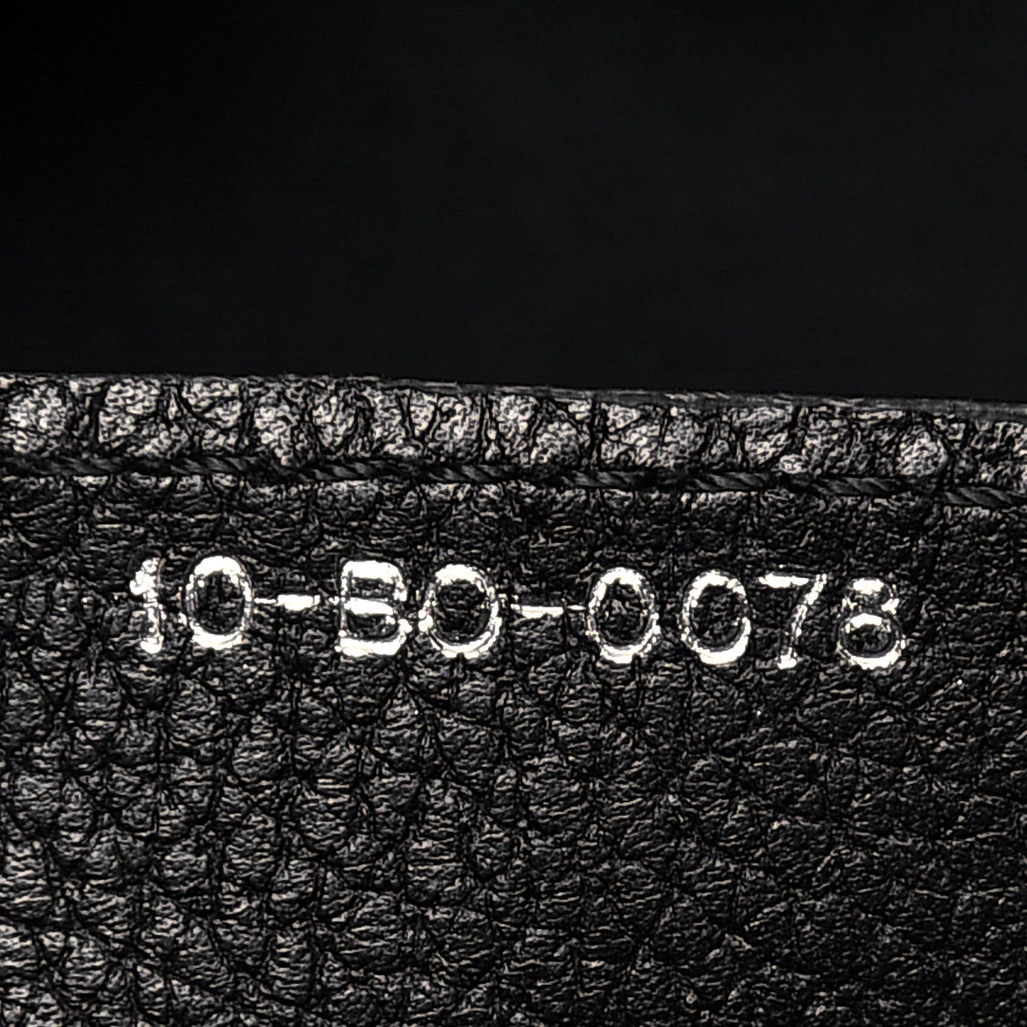 Calfskin 61 Tote Black