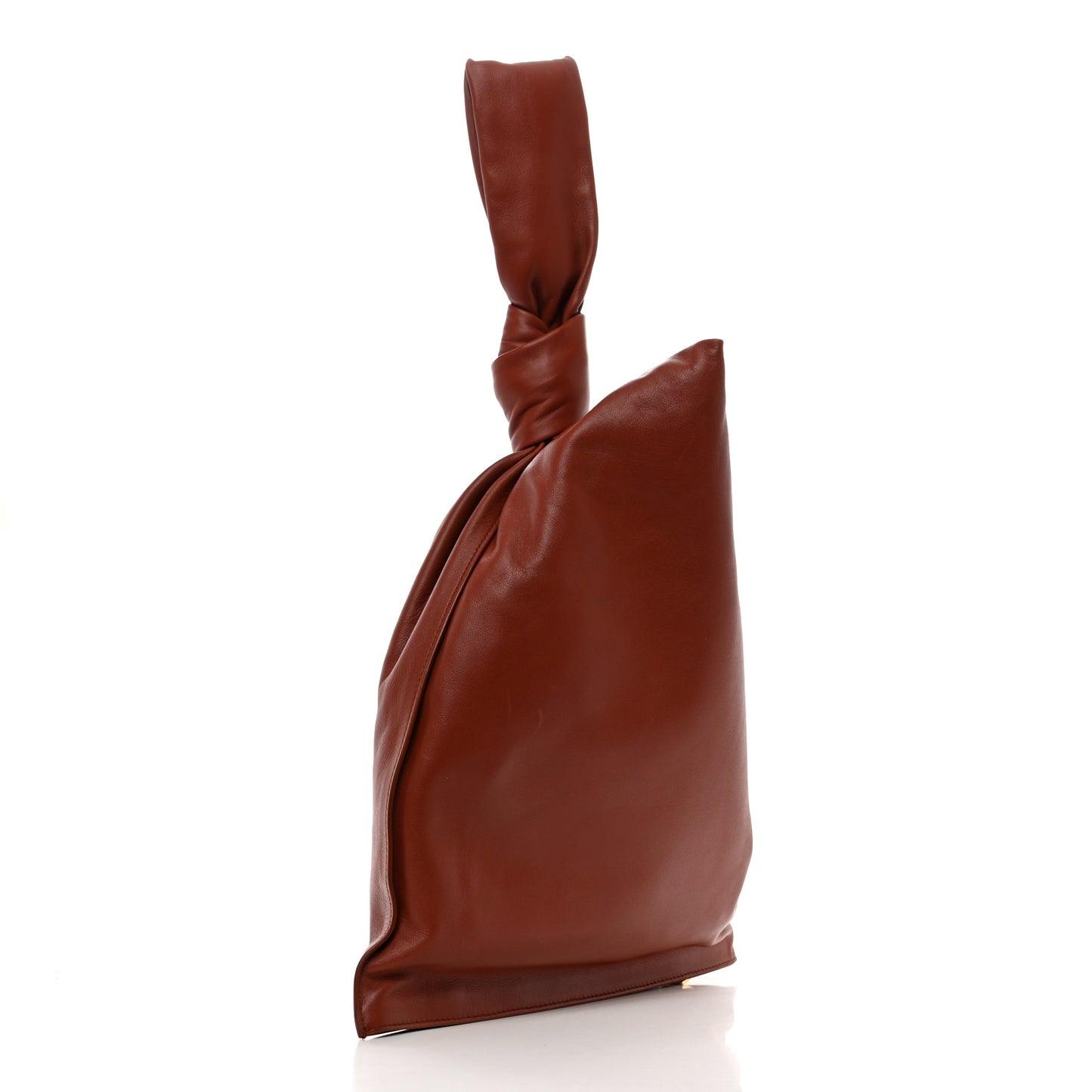 Supple Calfskin BV Twist Rust