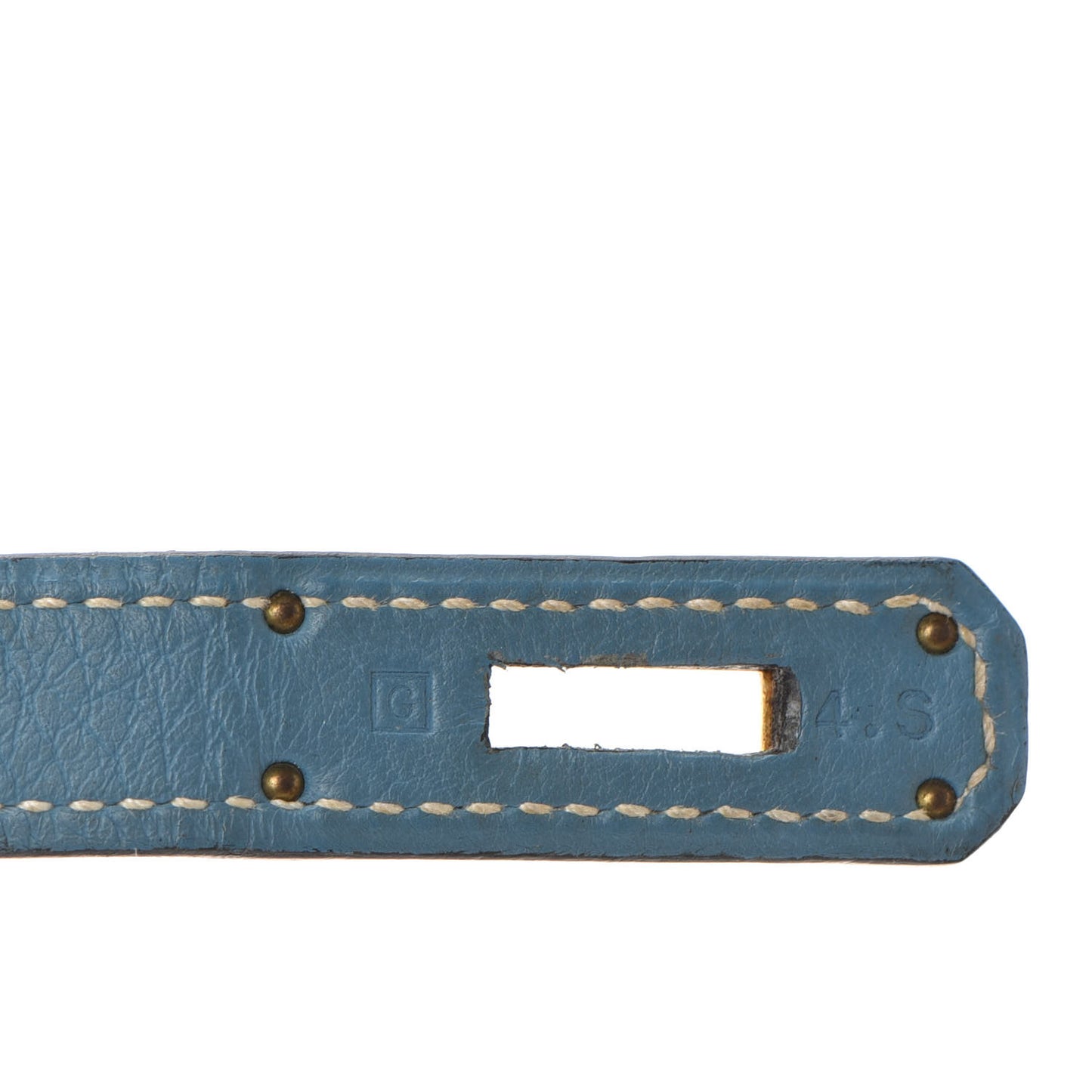 Taurillon Clemence Birkin 35 Blue Jean