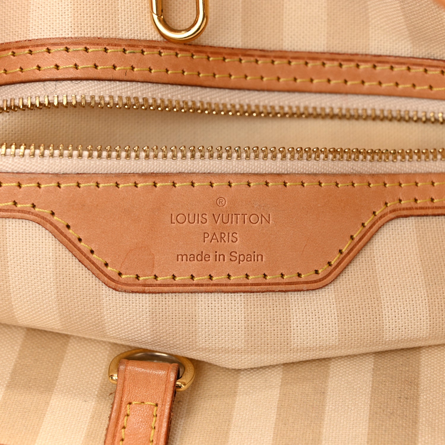 Louis Vuitton Monogram Rayures Neverfull MM 6 of 13