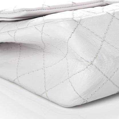 Chanel Aged Calfskin Quilted 2.55 Reissue 225 Flap White 9 of 10
