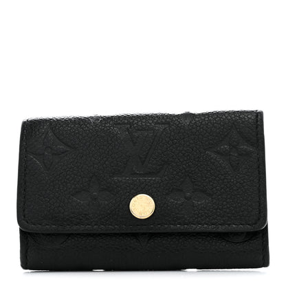Louis Vuitton Empreinte Multicles 6 Key Holder Black 1 of 8