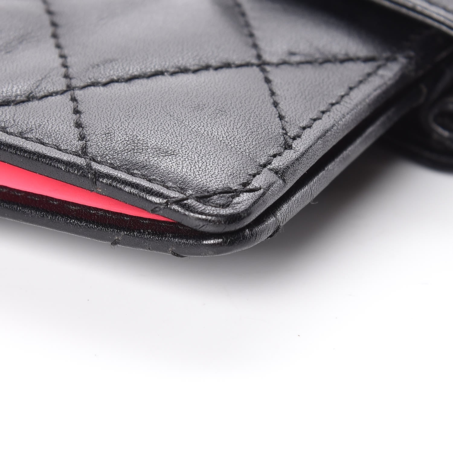 Chanel Calfskin Quilted Small Cambon Agenda Planner Black 10 of 11