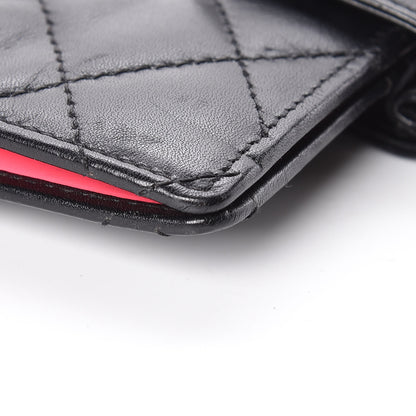 Chanel Calfskin Quilted Small Cambon Agenda Planner Black 10 of 11