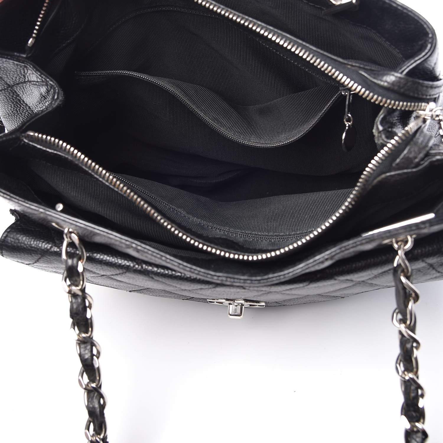 Chanel Caviar Quilted Flap Shoulder Bag Black 5 of 14