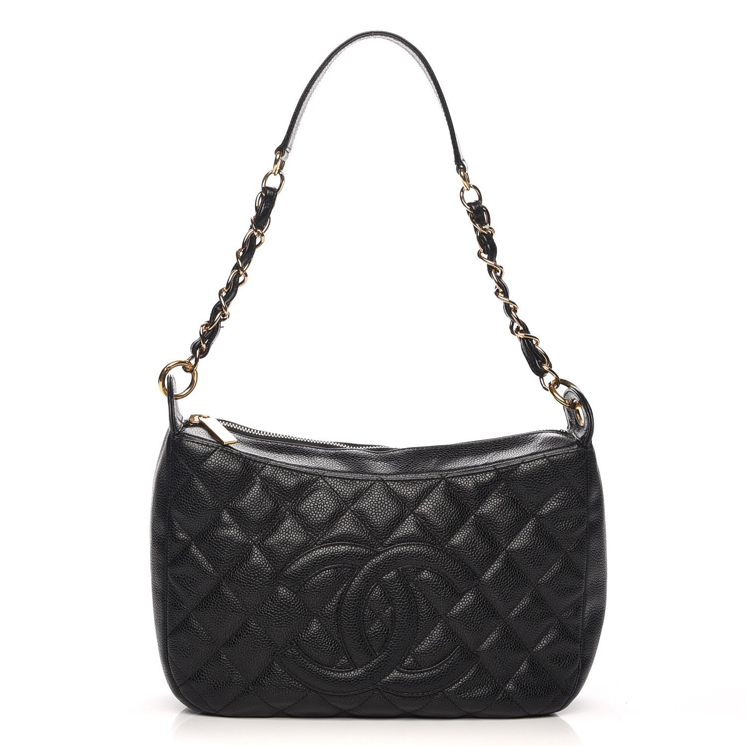 Chanel Caviar Quilted Hobo Black 1 of 8