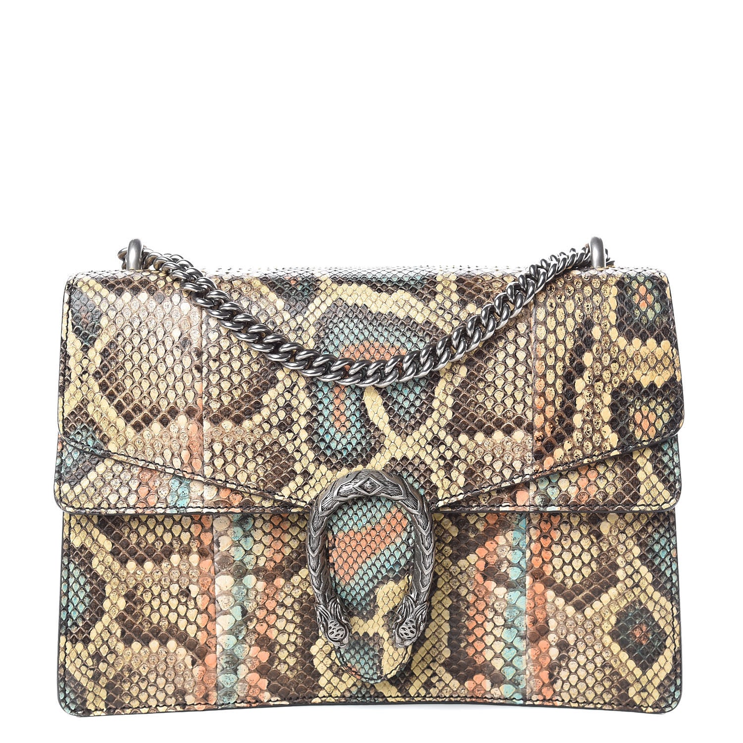 Gucci Snakeskin Medium Dionysus Shoulder Bag Multicolor 1 of 13