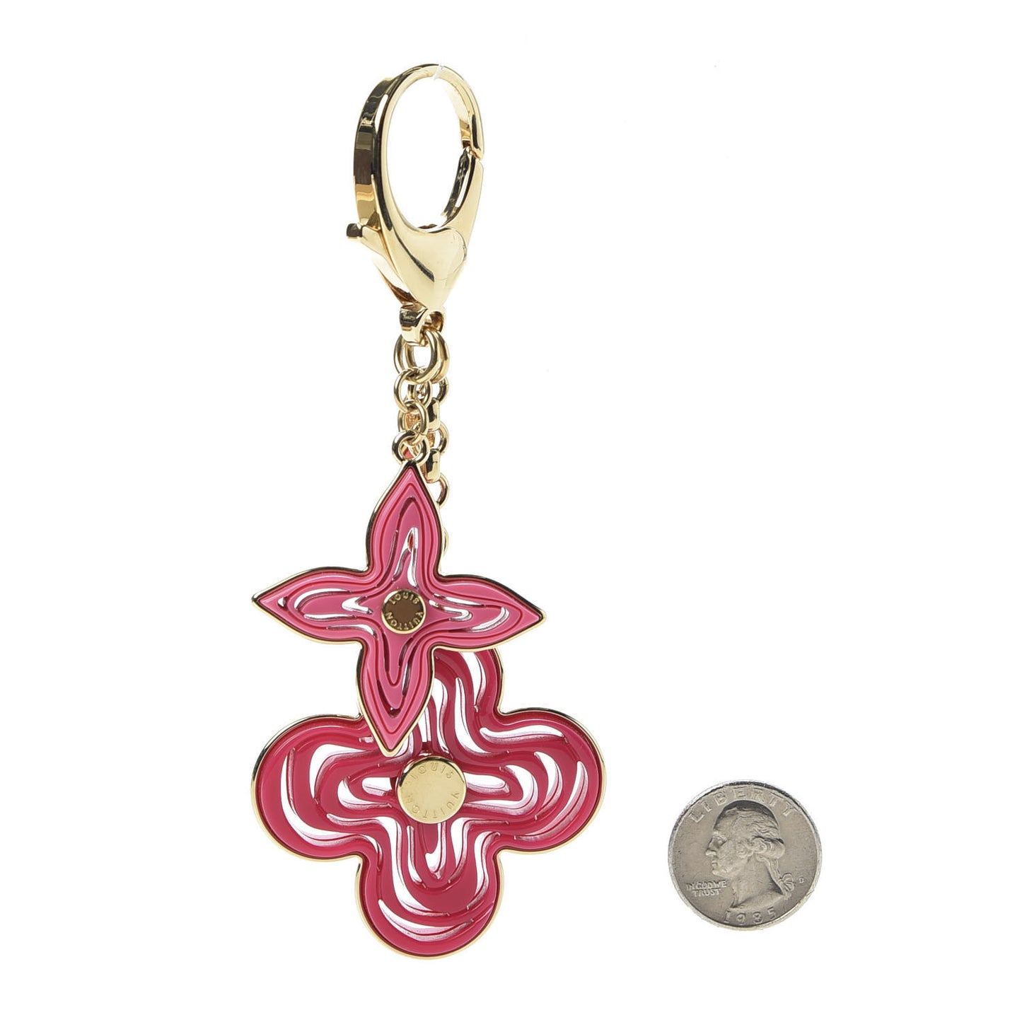 Resin Naif Bag Charm Pink