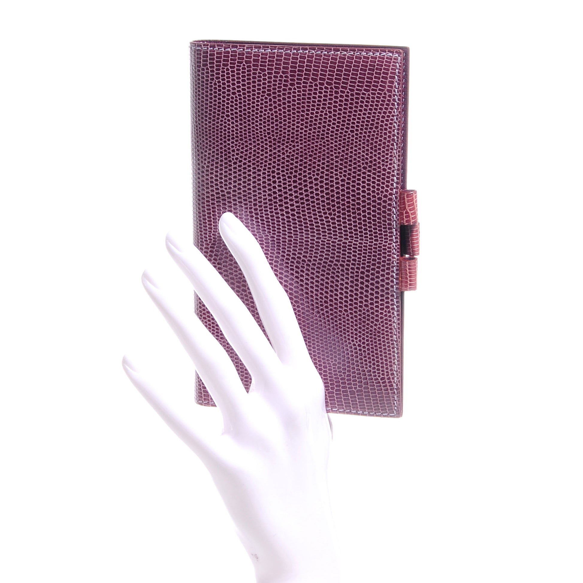 Hermes Lizard Vision Agenda Cover Pastel Lilac 2 of 8
