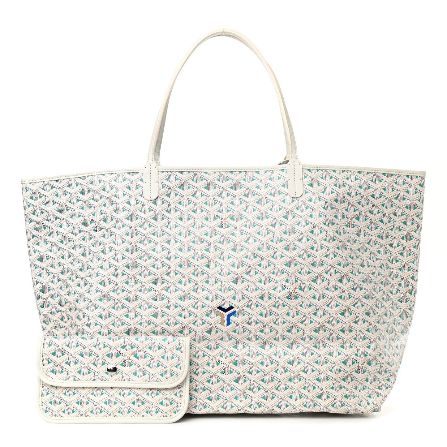 Goyardine Saint Louis Claire Voie GM White Opaline