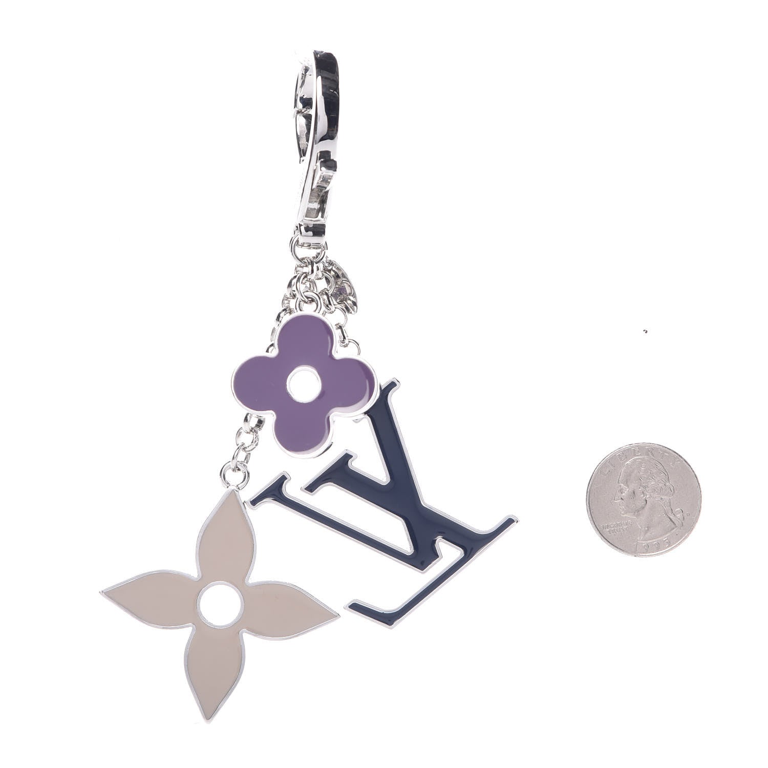 Louis Vuitton Fleur De Monogram Bag Charm 2 of 4