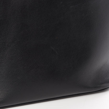 Fendi Vitello Century Matte F is Fendi Stamp Patch Bi-Color Grande Mon Tresor Bucket Bag Black Maya Fragola 10 of 11