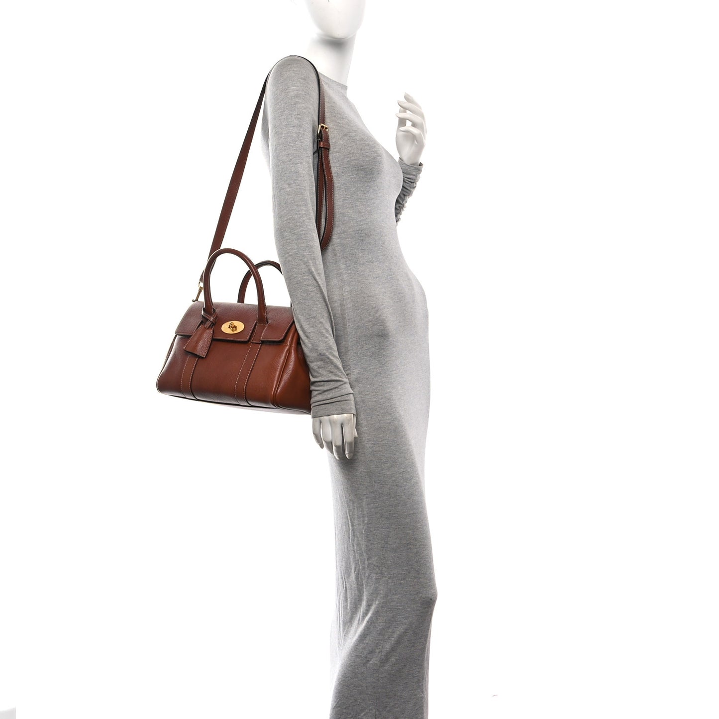 Classic Grain Small Bayswater Satchel Oak