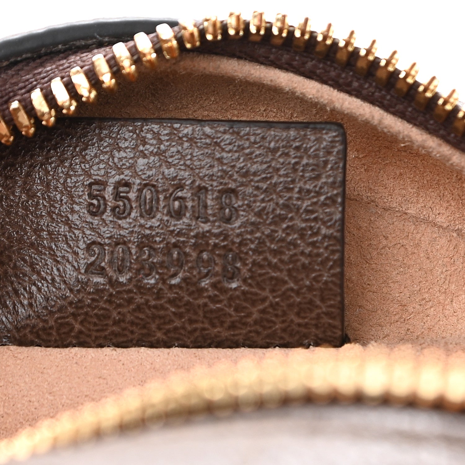 Gucci GG Supreme Monogram Web Mini Ophidia Round Shoulder Bag Brown 7 of 13