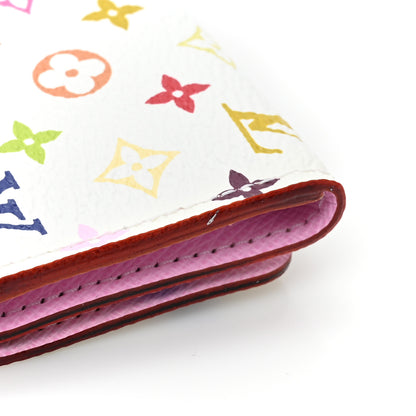 Louis Vuitton Monogram Multicolor Multicles 4 Key Holder White Litchi 9 of 9
