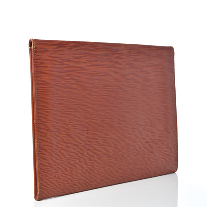 Louis Vuitton Epi Pochette Iena Kenyan Fawn 3 of 19