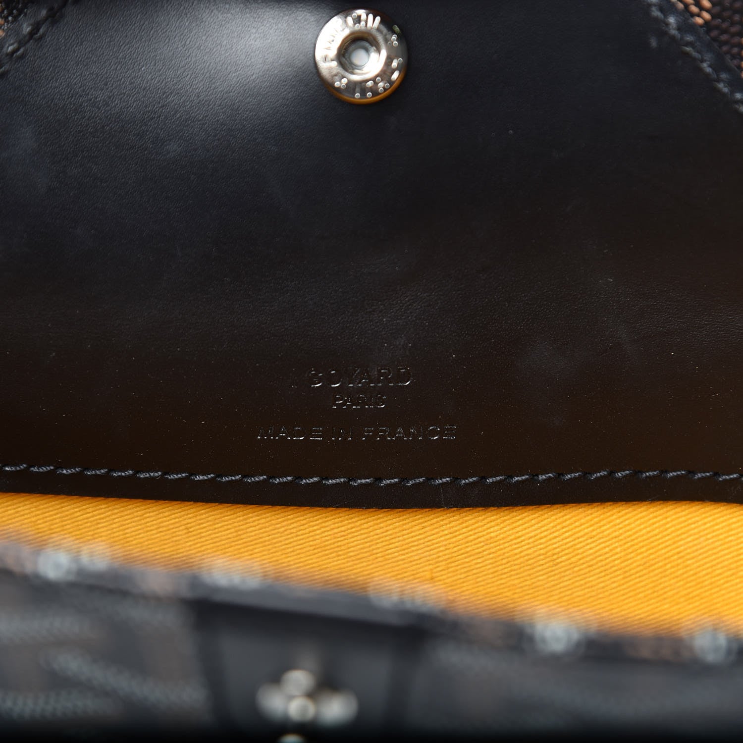 Goyard Goyardine Comores PM Tote Black 6 of 9