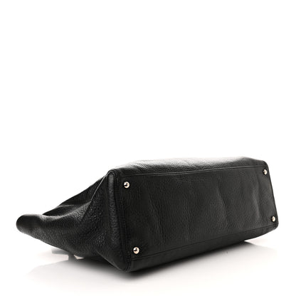 Chanel Calfskin Cerf Executive Shopper Tote Black 4 of 20