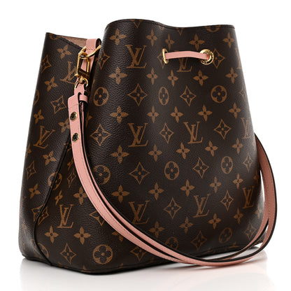Louis Vuitton Monogram Neonoe MM Rose Poudre 3 of 12