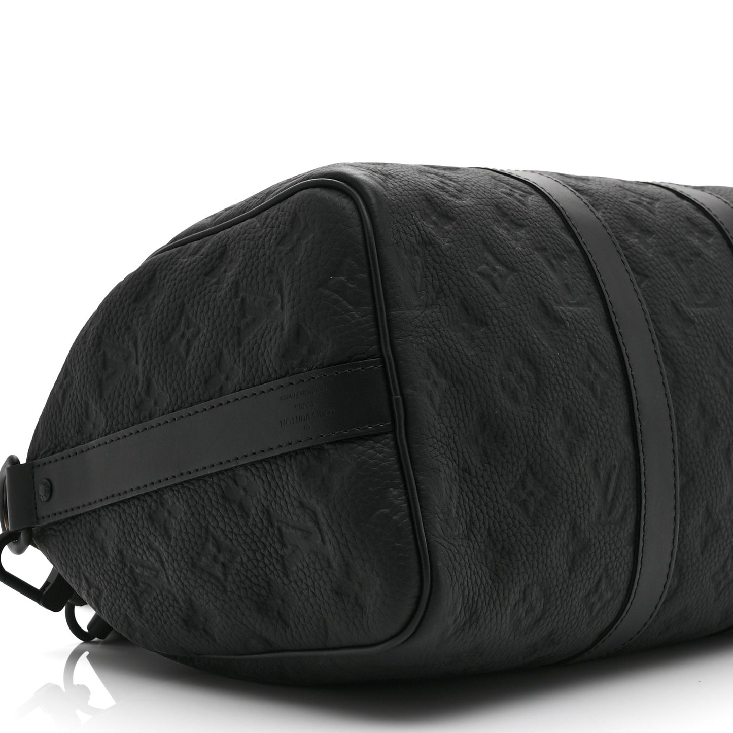 Monogram Taurillon Keepall Bandouliere 35 Black
