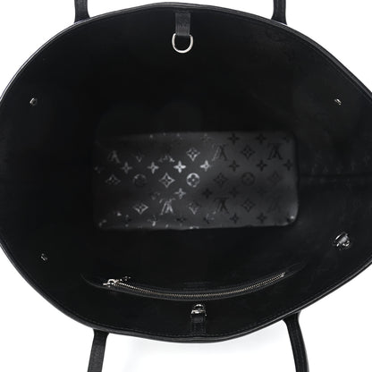 Louis Vuitton X UF Tufted Monogram Neverfull MM Black White 4 of 4