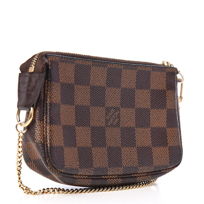 Louis Vuitton Damier Ebene Mini Pochette Accessories 2 of 7