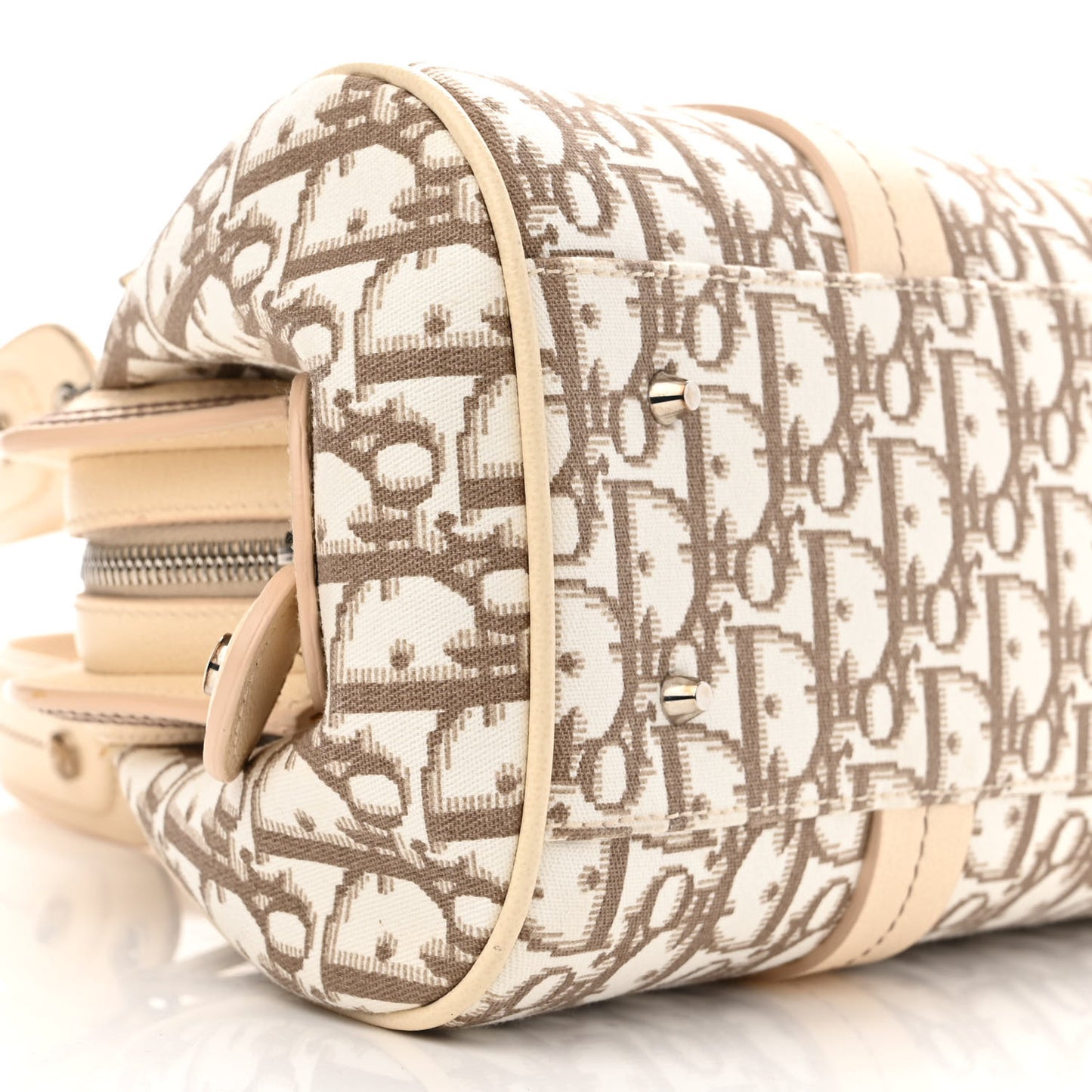 Monogram Vintage Flowers Bowler Beige