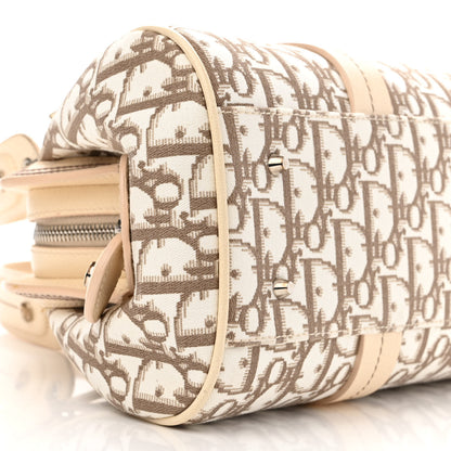 Christian Dior Monogram Vintage Flowers Bowler Beige 9 of 14