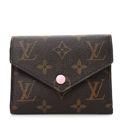 Louis Vuitton Monogram Victorine Wallet Rose Ballerine 1 of 7