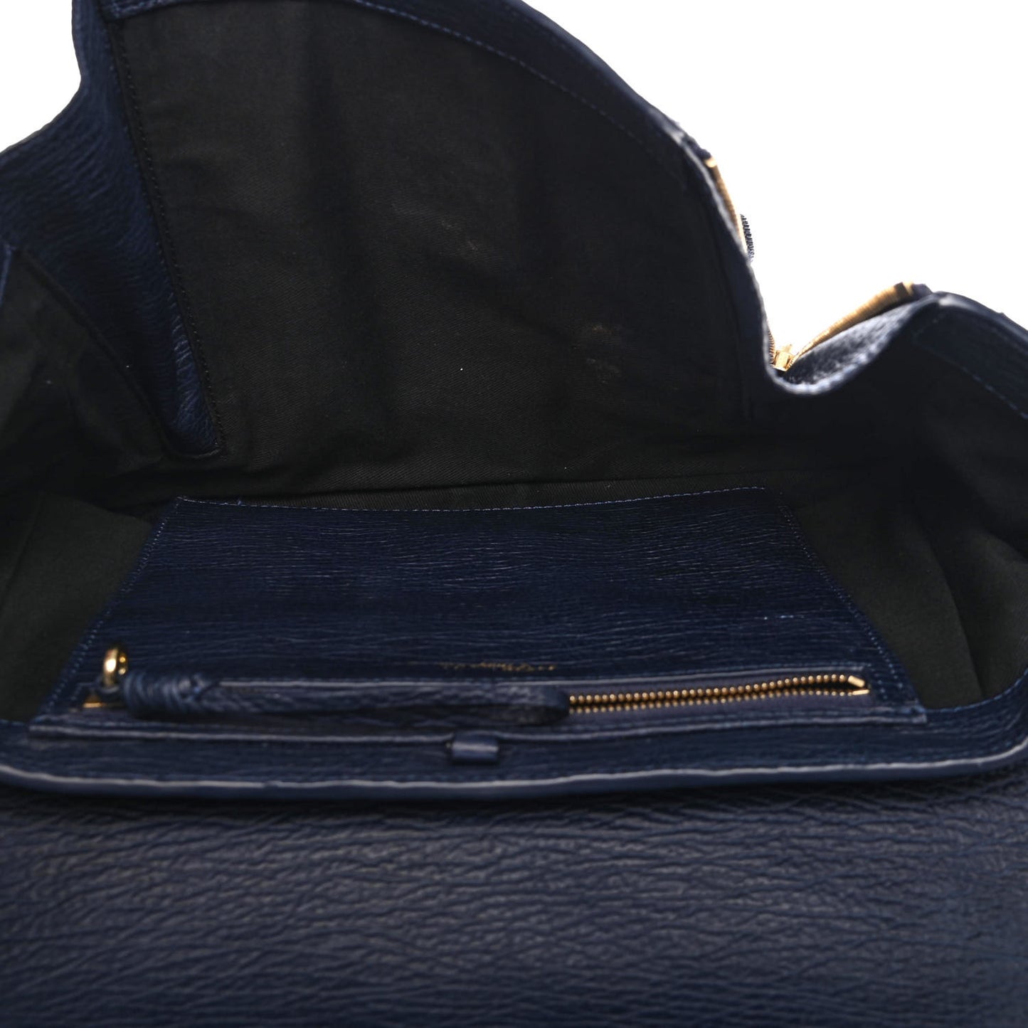 Textured Calfskin Medium Pashli Satchel Ink