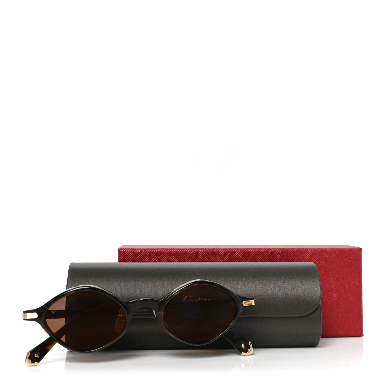 Cartier Acetate CT0540S Sunglasses Havana 7 of 7