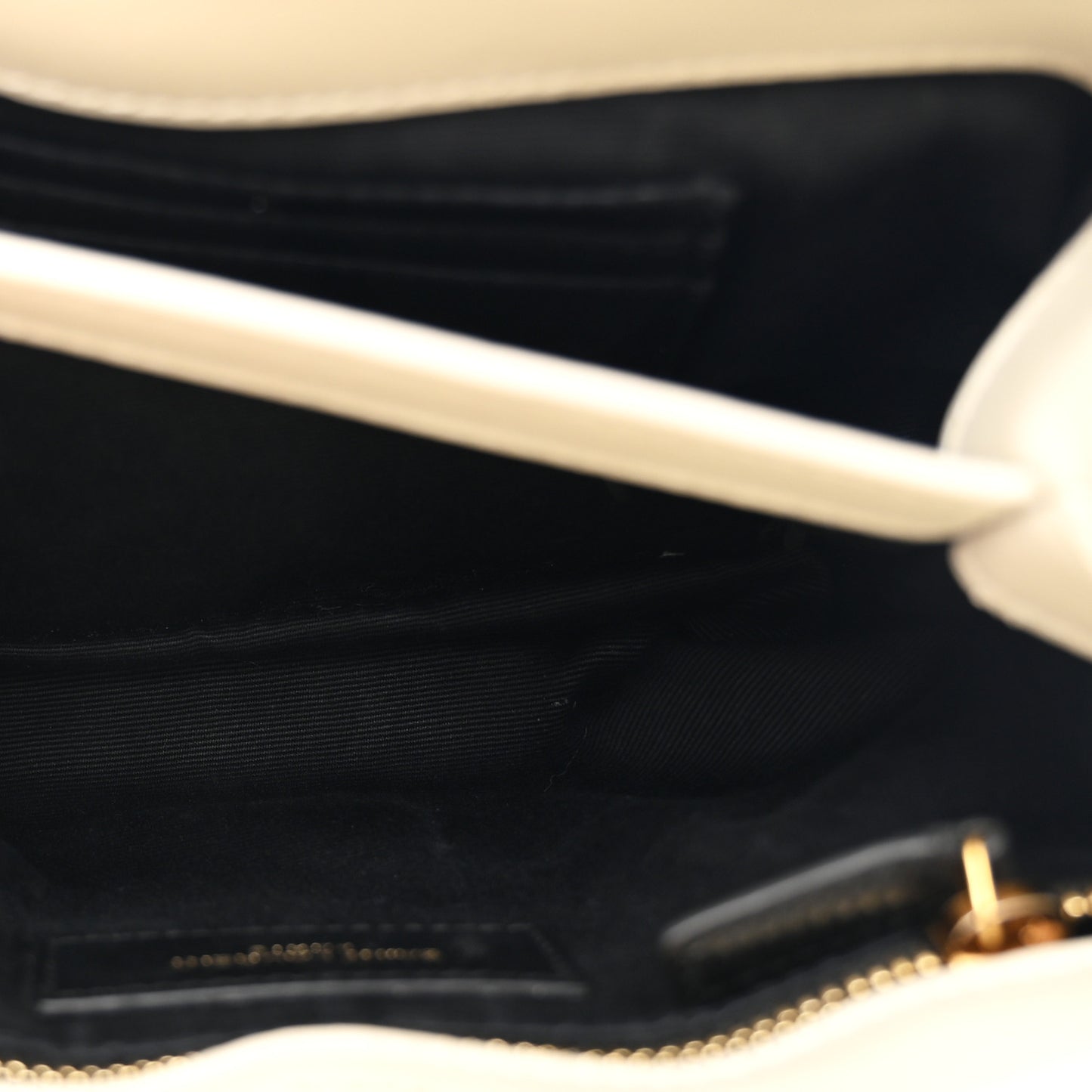 Calfskin Y Quilted Monogram Toy Loulou Crossbody Bag Crema Soft