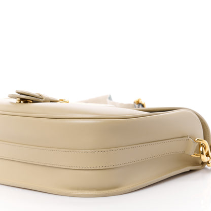 Christian Dior CHRISTIAN DIOR Grained Calfskin Large Bobby Flap Beige 9 of 13