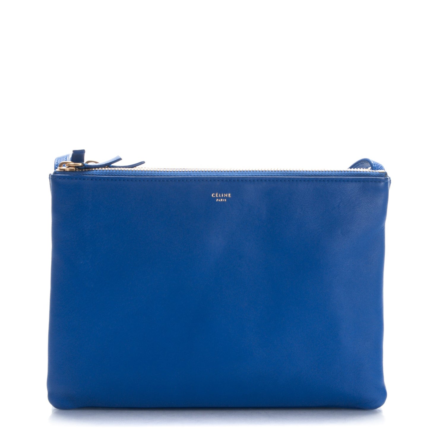 Lambskin Large Trio Crossbody Bag Deep Blue