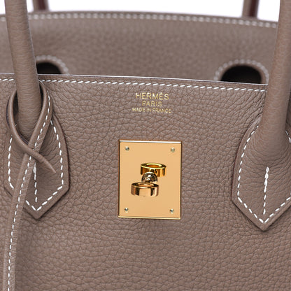 Hermes Togo Birkin 30 Etoupe 8 of 29