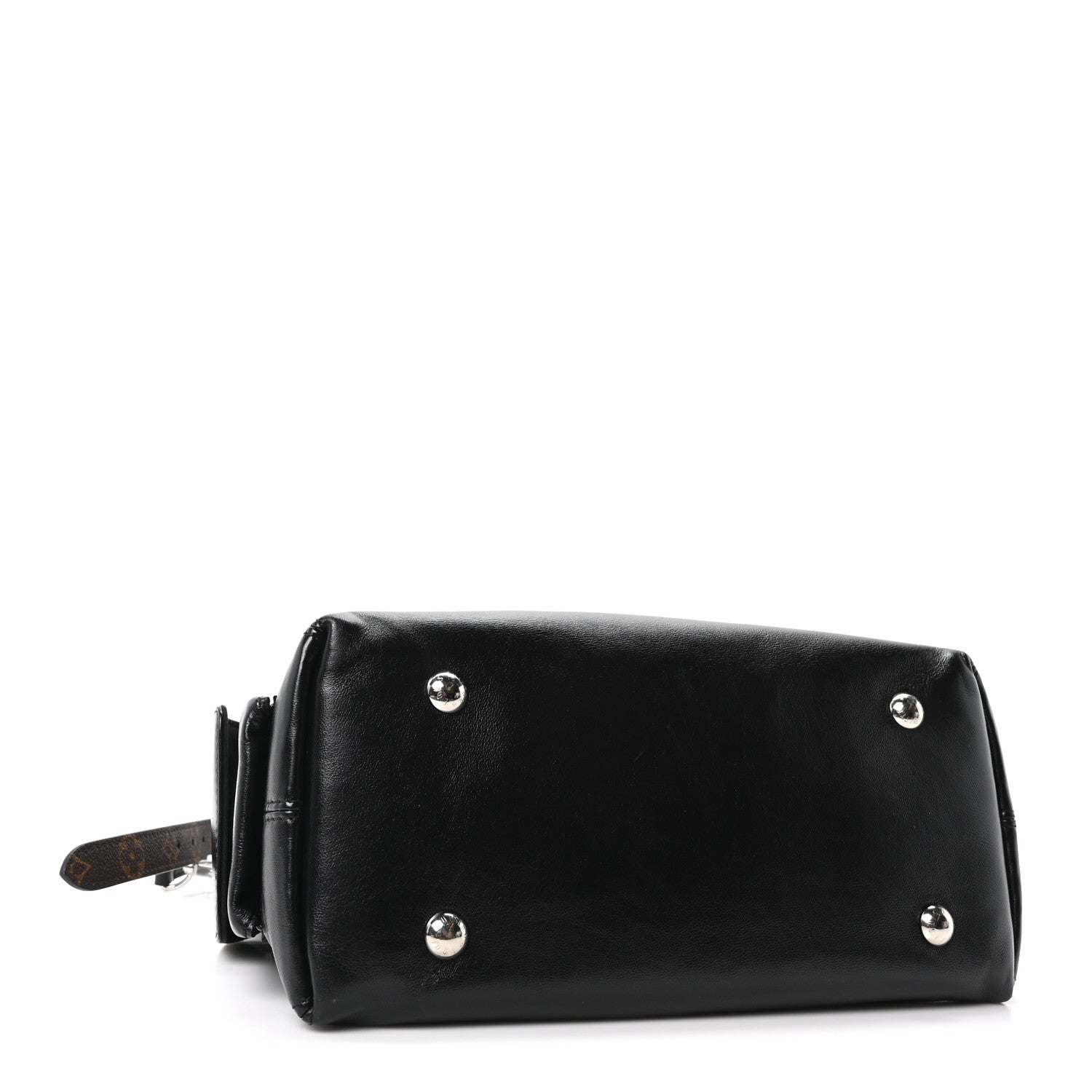 Louis Vuitton Lambskin CarryAll Cargo Vibe PM Black 4 of 9
