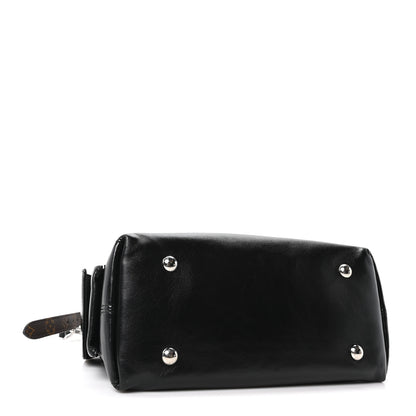 Louis Vuitton Lambskin CarryAll Cargo Vibe PM Black 4 of 9