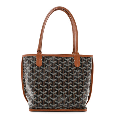 Goyard Goyardine Reversible Mini Anjou Black Gold 1 of 20