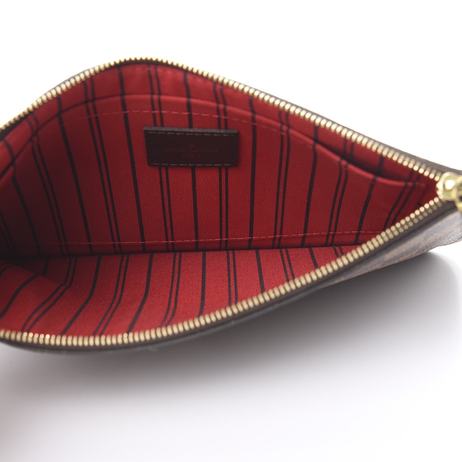 Louis Vuitton Damier Ebene Neverfull MM GM Pochette 5 of 8