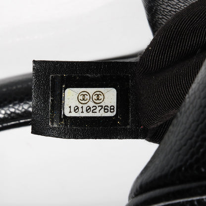 Chanel Caviar Quilted Bowler Black 6 of 7