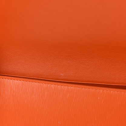 Prada Vitello Move Triangle Logo Miniborse Papaya 12 of 12