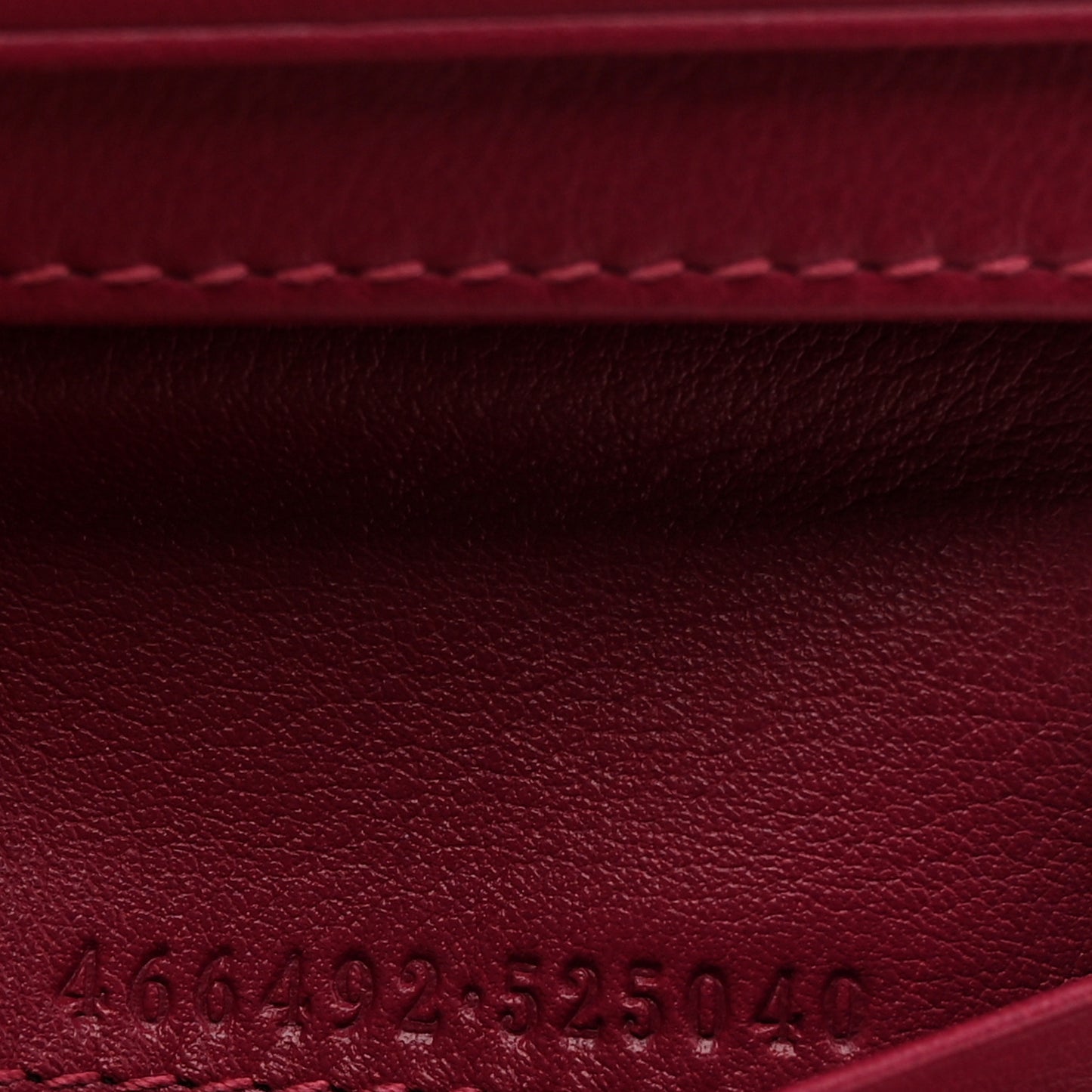 Velvet Matelasse Pearl Love Embroidered GG Marmont Card Case Wallet Light Raspberry Rose