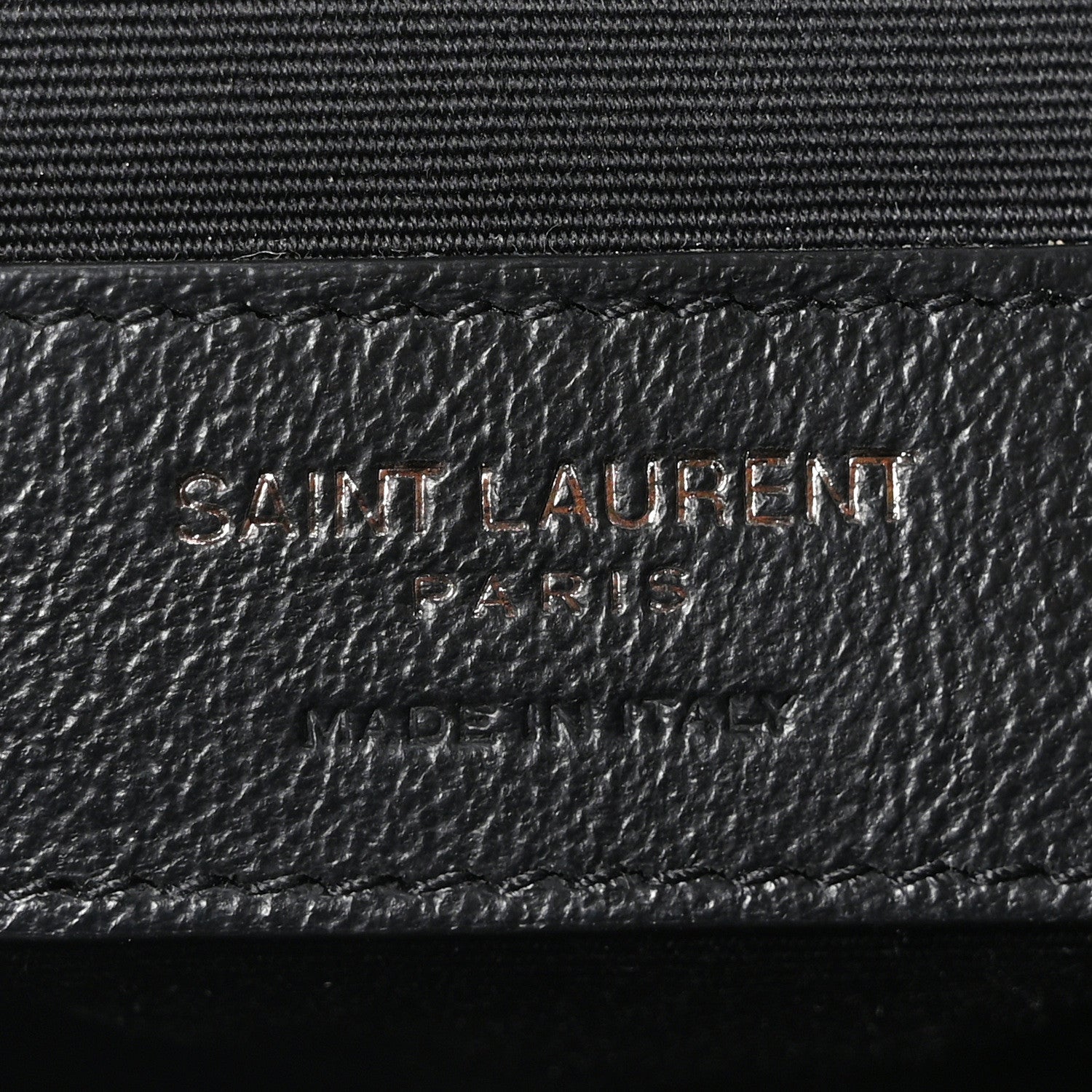 Saint Laurent Crinkled Calfskin Matelasse Monogram Medium Niki Chain Satchel Storm 6 of 10
