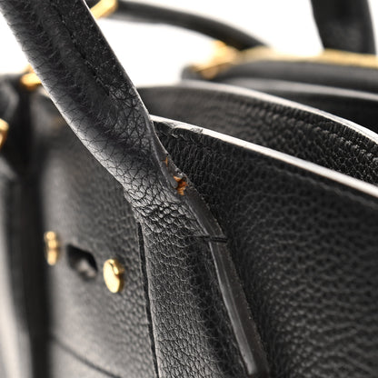 Louis Vuitton Taurillon City Steamer MM Black 13 of 14