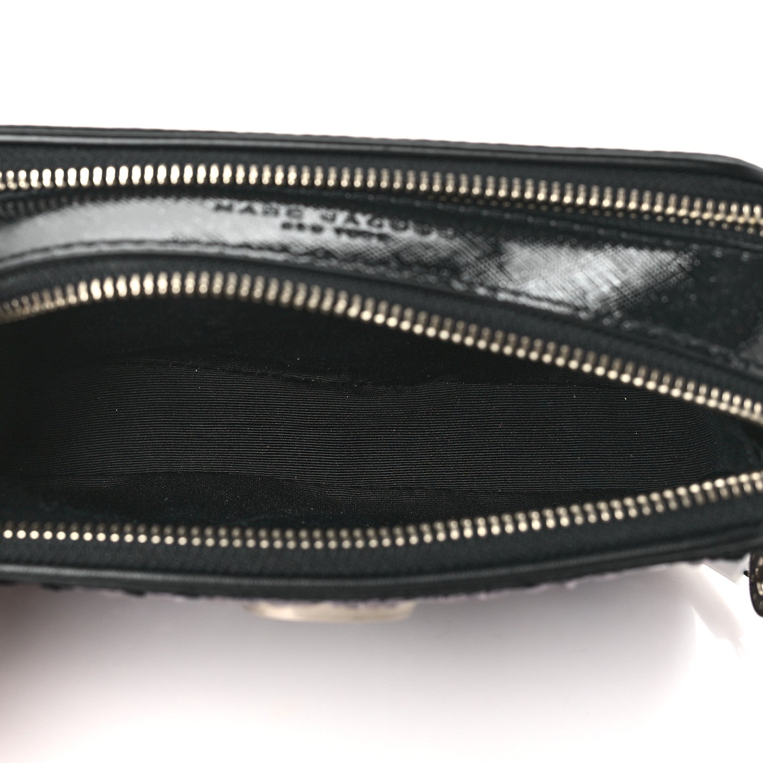 Marc Jacobs Calfskin Sequin Snapshot Camera Bag Black 6 of 10