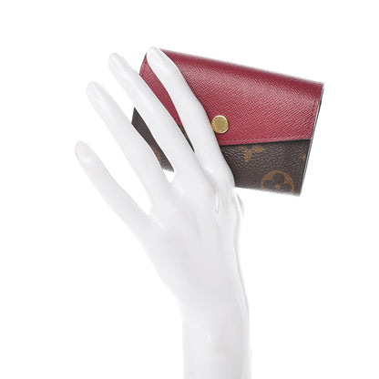 Louis Vuitton Monogram Sarah Multicartes Fuchsia 2 of 9