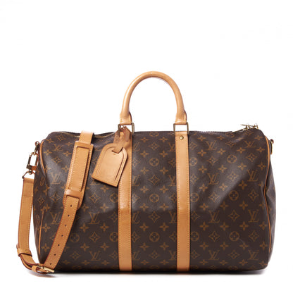 Louis Vuitton Monogram Keepall Bandouliere 45 1 of 9