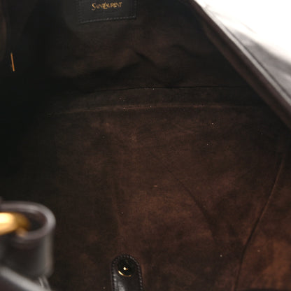 Saint Laurent Deerskin Mombasa Shoulder Bag Santal 17 of 30