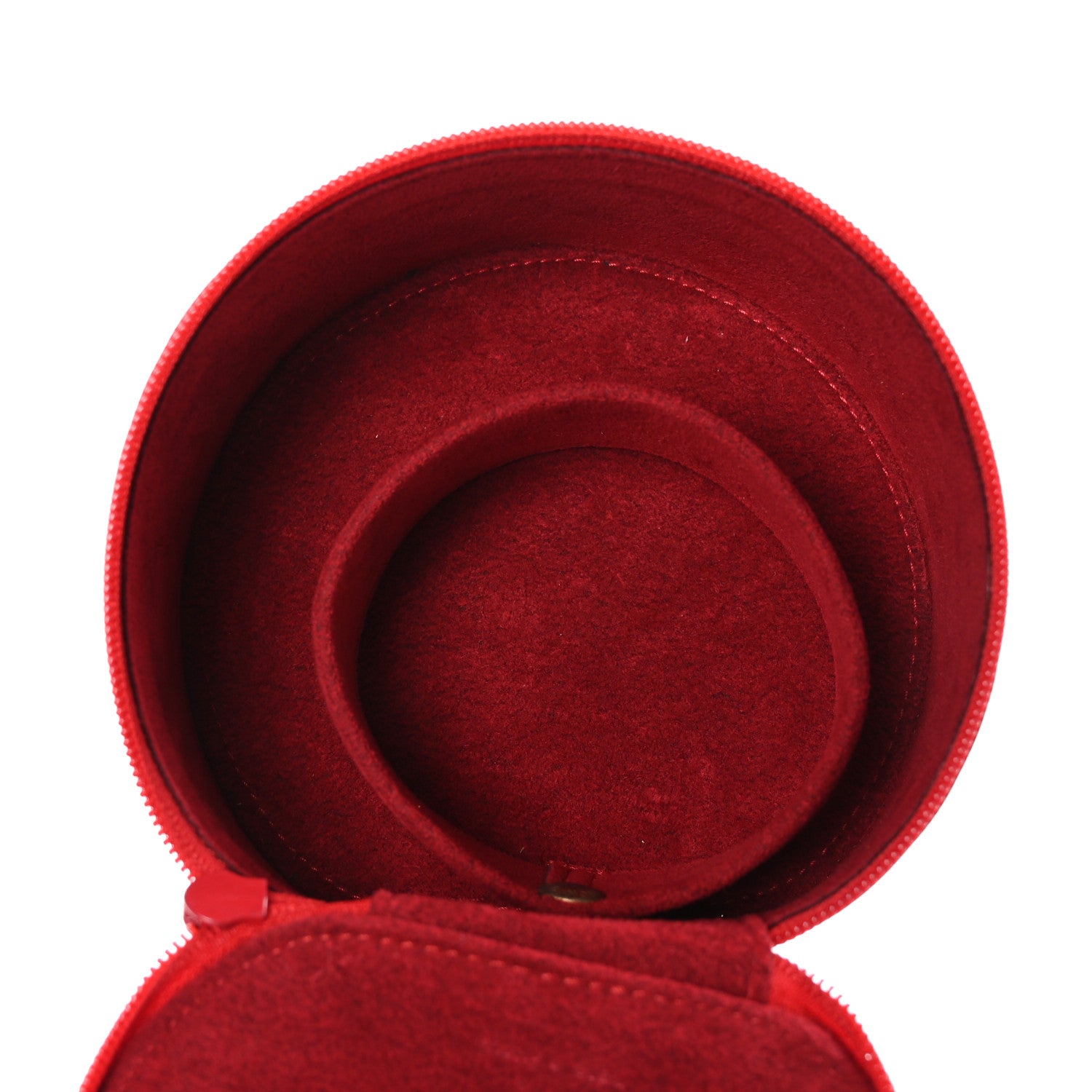 Louis Vuitton Epi Ecrin Bijoux 12cm Jewelry Box Case Rouge 5 of 8